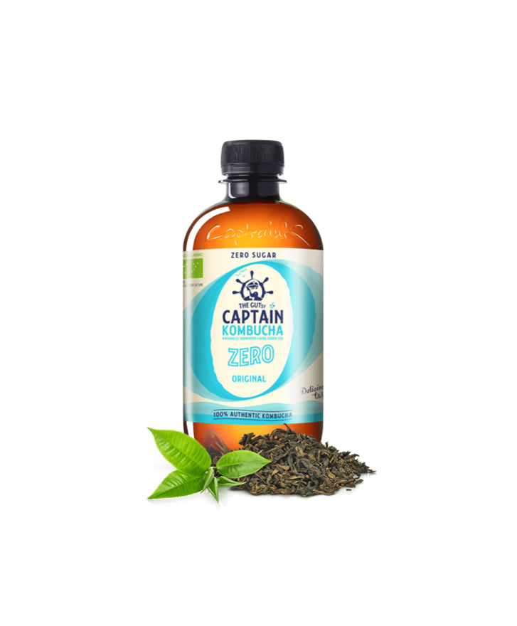 CAPITÁN KOMBUCHA ORIGINAL ZERO con VALIENTE