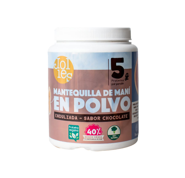 POLVO DE MANTEQUILLA DE MANÍ DE JOLIES