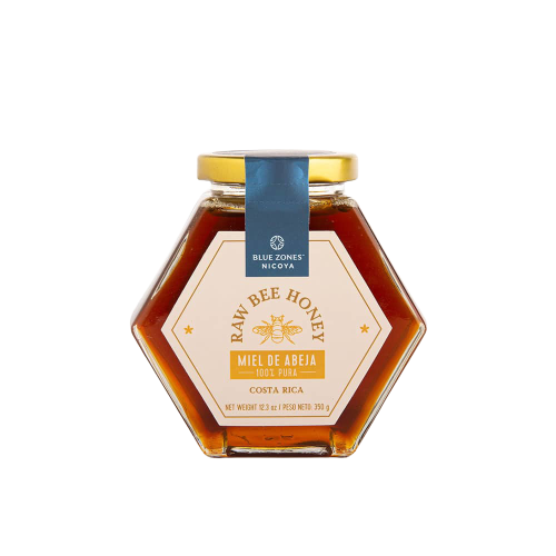 100% PURE RAW HONEY BLUE ZONE