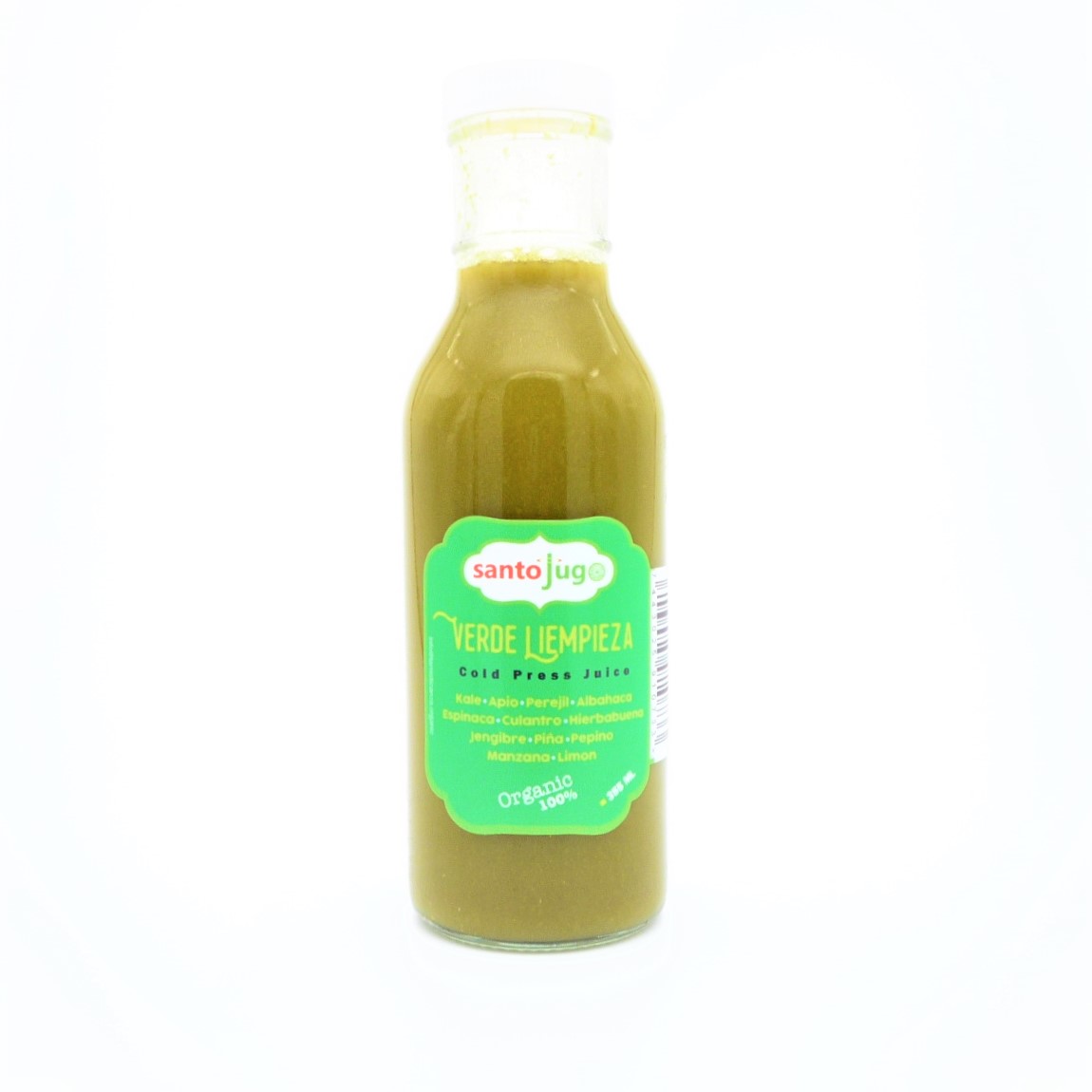 LIMPIEZA VERDE HolyJuice de prensado en frío